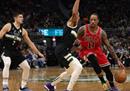 今日NBA最新战况雄鹿113-118公牛德马尔德罗赞36分8助攻信葛孔切36 11 7