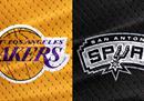 NBA常规赛湖人VS马刺预测分析湖人胜算更大。