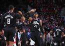 最新NBA报告快船118-112开拓者鲍威尔32分，西蒙斯末节37分。