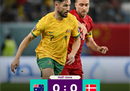 世界杯半场:澳洲0-0丹麦互交白卷。