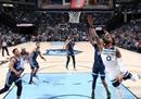 NBA灰熊VS森林狼全场视频回放莫兰特狄龙被开除，唐斯缺席。