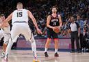 今日NBA报道:掘金120-100火箭穆雷26分，约基奇17分9篮板12助攻。