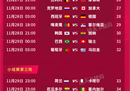 2022年世界杯赛程一览表(世界杯文字版图片版)