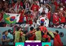 世界杯最新消息:韩国2-1葡萄牙黄喜灿绝杀孙兴元，补时阶段助攻。