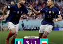 世界杯战报法国3-1波兰姆巴佩梅开二度莱万点球法国晋级八强