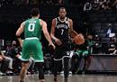 今日NBA最新战况:凯尔特人103-92篮网63分21篮板杜兰特31分。
