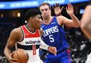 今日NBA最新情况快船114-107奇才乔治36分8篮板6助攻。库兹马拿下35分和12个篮板。
