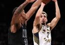 今日最新NBA战况篮网136-133步行者托马斯33分哈利伯顿35分9助攻。