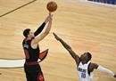 今日NBA最新情况公牛144-115独行侠德马尔德罗赞28分9篮板公牛半场82分。