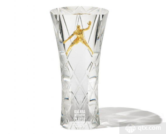 NBA最佳防守球员新奖杯设计