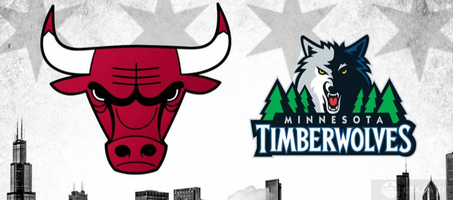 NBA常规赛森林狼vs公牛