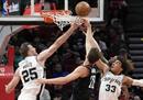 今日NBA最新情况火箭105-124马刺瓦塞尔26分马刺第七小队人得分上双。