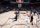 NBA掘金13分三双击败灰熊约基奇，帮助掘金取得连胜，升至西部第一。