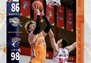 CBA常规赛最新情况上海男篮98-86新疆男篮王哲林27分19篮板。