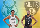 Nba篮网明天对阵雄鹿欧文，回到Alphabet。