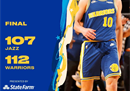 最新NBA报告勇士112-107爵士普尔26分迪·文森佐19分