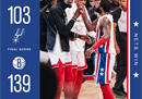 最新NBA比赛篮网139-103马刺欧文27分8篮板杜兰特25分11助攻