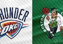 NBA常规赛凯尔特人VS雷霆的预测与分析:凯尔特人优势明显。