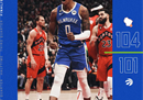 今天最新的nba比赛:雄鹿104-101猛龙阿德托昆博30分21篮板10助攻。
