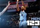 nba今日最新战况灰熊123-115魔术莫兰特32分杰克逊31分10篮板。