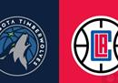 NBA常规赛森林狼VS快船的预测与分析:两队难分胜负。