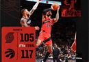 今日NBA最新战况猛龙117-105开拓者暹罗Cam 27分巴恩斯22分