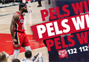 NBA最新战况今日鹈鹕132-112奇才麦科勒姆34分5篮板。