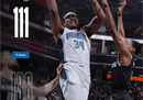 最新NBA游戏王136-111魔术巴恩斯30分萨博尼斯12分10篮板