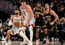今日nba最新情况掘金126-97孙约基奇21分18篮板9助攻海兰德21分。