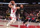 nba公牛132-118勇士最新情况武切维奇43分13篮板20分10篮板8失误。