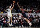 NBA勇士以41分击败奇才库里，最后一节拿下12分。