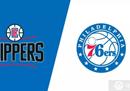 NBA常规赛76人VS快船最新比分预测分析；76人胜利离开。