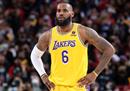 詹姆斯职业生涯第100次砍下40分，位列NBA历史第六。