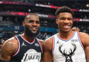 NBA全明星最新投票结果显示，字母哥反超杜兰特。