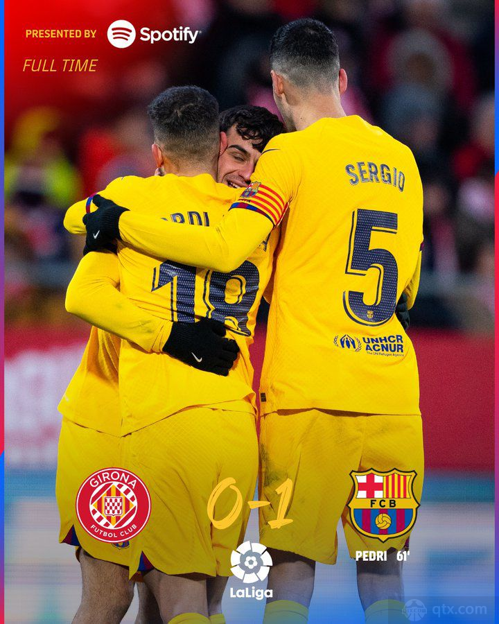 巴塞罗那1-0吉罗纳