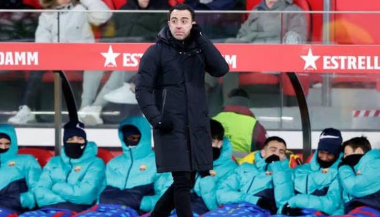 哈维和孔德谈巴萨1-0赫罗纳