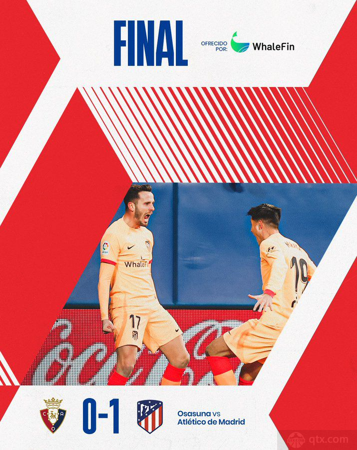 马德里竞技1-0奥萨苏纳