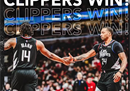 最新一场NBA快船108-103公牛伦纳德33分5抢断乔治16分。