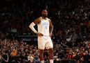 詹姆斯本赛季首次达到NBA职业生涯的第106个三双。