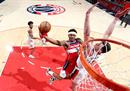 Nba常规赛奇才116-124开拓者西蒙斯33分，利拉德29分，江志强34分。