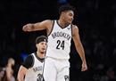 nba今日最新战况，篮网125-123奇才托马斯44分，博尔津吉斯38分。