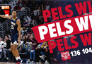 最新一场NBA，鹈鹕136-104，国王墨菲30分，麦科勒姆24分。