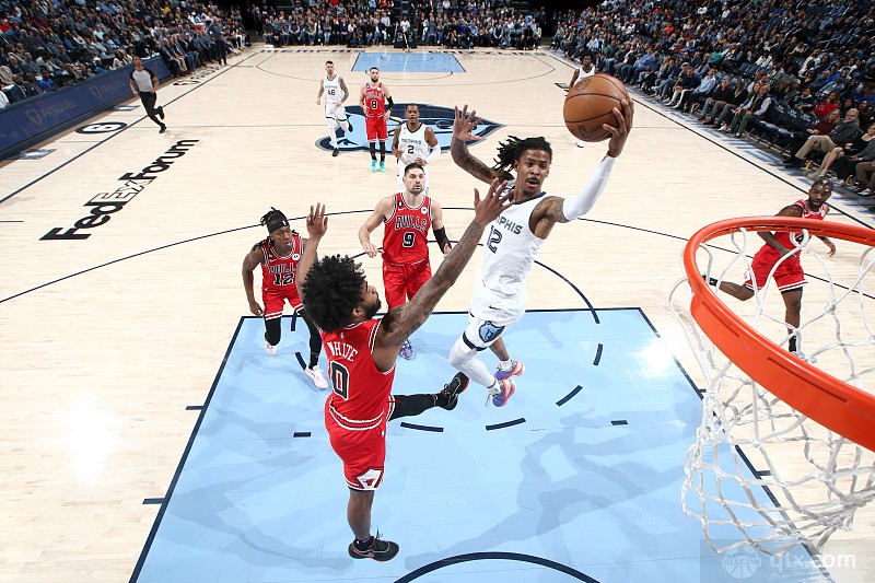 灰熊在主场104-89大胜公牛终结三连败
