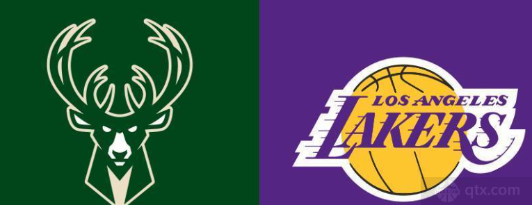 nba常规赛湖人vs雄鹿