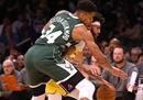 最新NBA比赛:湖人106-115巴克信哥38分10板23分16板，詹姆斯缺阵。