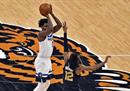 NBA最新情况灰熊128-107森林狼莫兰特32分9篮板9助攻贝恩20分7篮板5助攻。