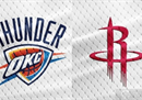 NBA常规赛雷霆vs火箭最新比分预测分析。火箭处于低位状态。