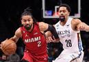 nba今日最新情况:篮网116-105热火布里奇45分8篮板约翰逊18分。
