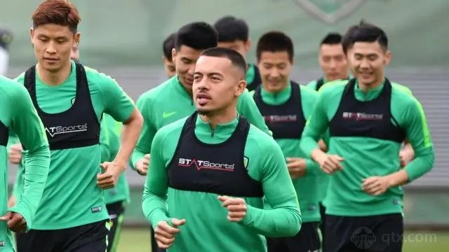 李可参与北京国安队训练