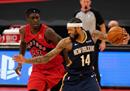 NBA今日报道猛龙115-110鹈鹕波尔特尔21分18篮板英格拉姆36分。